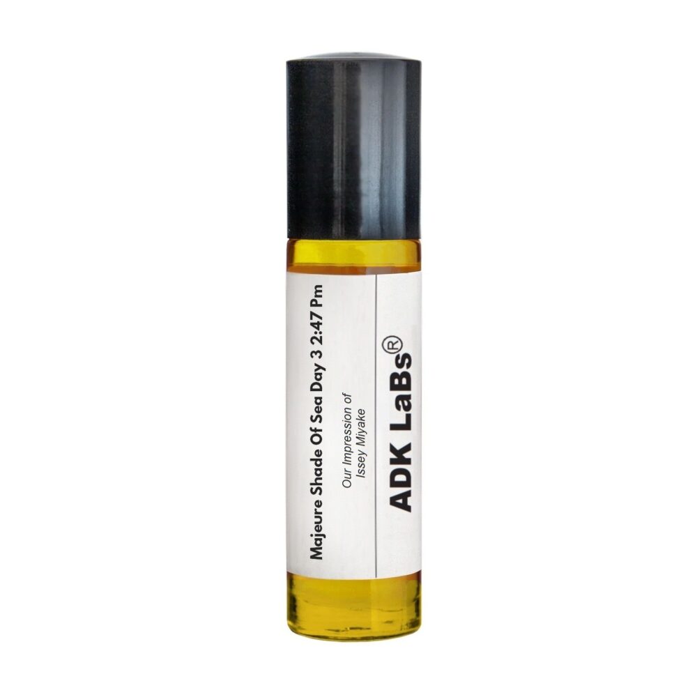 Buy pure perfume oil from ADK LaBs L'Eau Majeure d'Issey - Shade of Sea: Day 3, 2:47PM